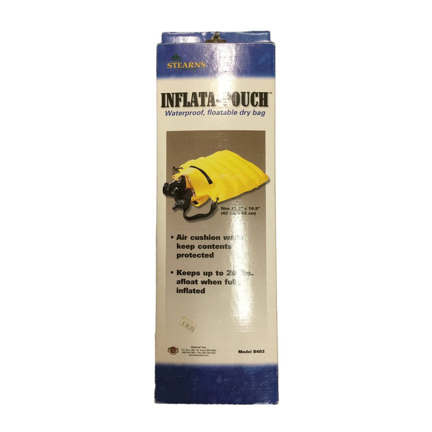 Stearns Inflatable Waterproof Floatable Dry Bag